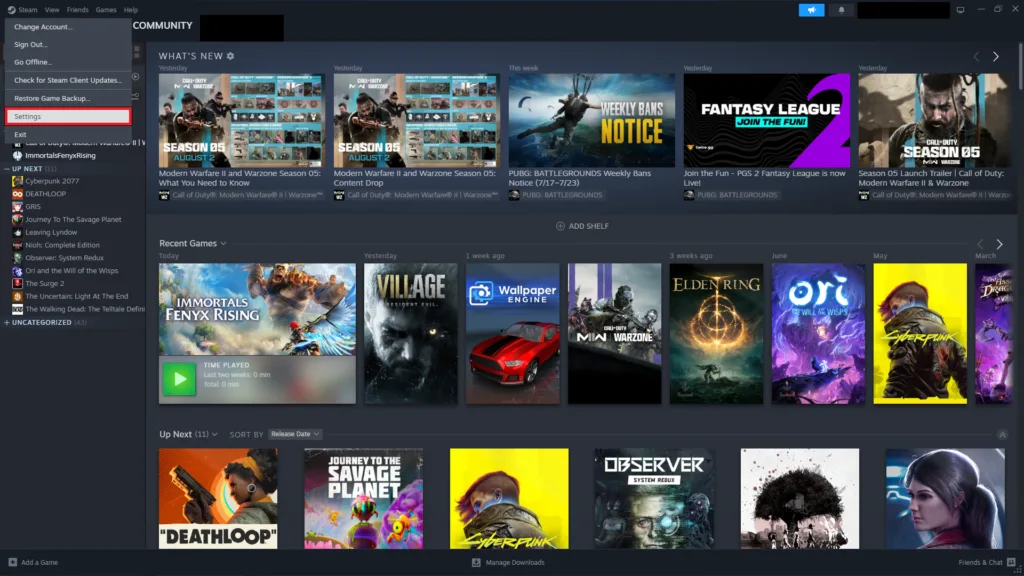 Clear Steam Download Cache
